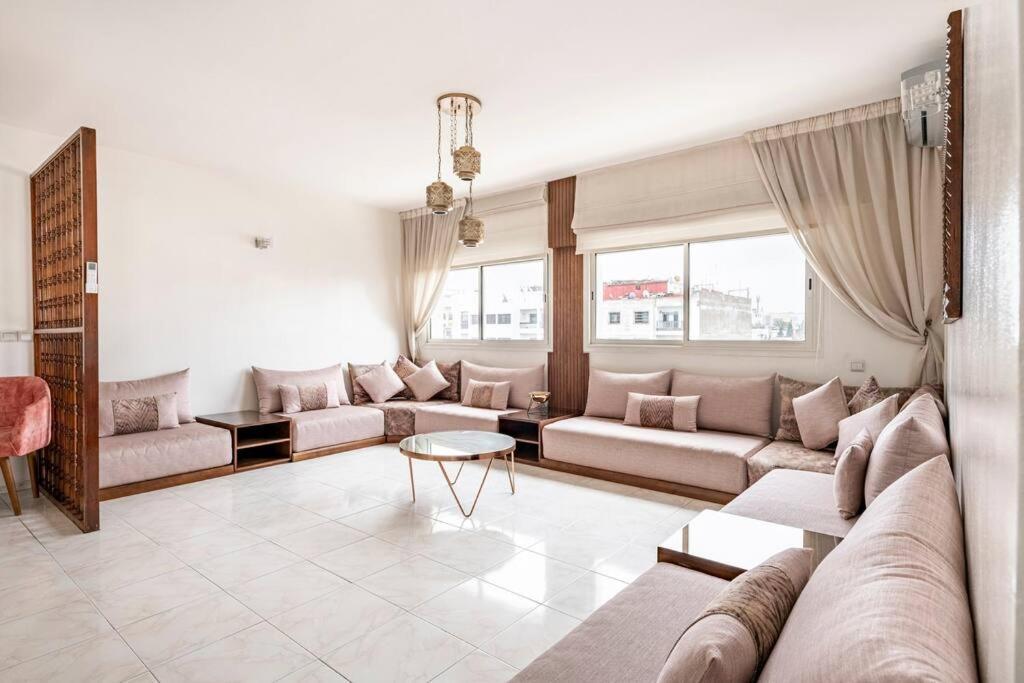 Charmant & Spacieux 2Chambres-5 Min Gare Agdal Rabat Esterno foto